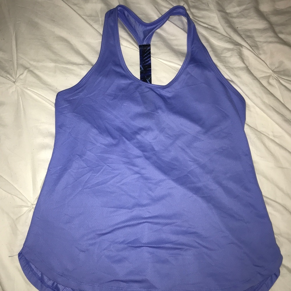 Racer back running tank